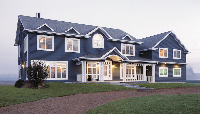 A picture containing grass, outdoor, house, sky
Description automatically generated
